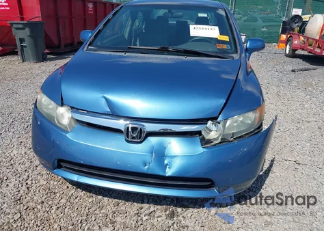 2008 Honda Civic Lx z USA, uszkodzony, nr VIN 1HGFA16548L107256